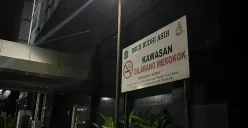 Kawasan dilarang merokok di Rumah Sakit Umum Daerah (RSUD) Bunda Asih, Cawang, Jakarta Timur. (Sumber: Poskota/M. Tegar Jihad)