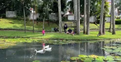 Suasana di Taman Langsat, Jakarta Selatan, Minggu, 15 Juni 2025. (Sumber: Poskota/Pandi Ramedhan)