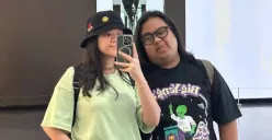 Potret kebersamaan Deandra Nadira dan almarhum Gustiwiw. (Sumber: Instagram)