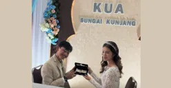 Yono Bakrie dan Vini Caroline resmi menikah (Sumber: Instagram/@husein_hadar)