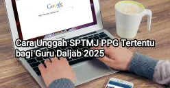 Ilustrasi - cara mengunggah dan meng-upload dokumen SPTJM PPG Tertentu bagi Guru Daljab 2025. (Sumber: Pexels/Pixabay)
