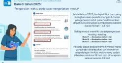 Aturan baru penguncian modul PPG 2025 di Ruang GTK, cek info lengkapnya di sini. (Sumber: YouTube/Senyum Pendidikan)