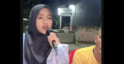 Azizah sosok perempuan viral lewat cover lagu mangu (Sumber: TikTok/@tamilnaftha2)