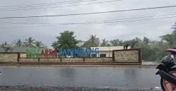 Lokasi rest area panimbang di Kecamatan Panimbang, Kabupaten Pandeglang, yang jadi temuan BPK. (Sumber: Poskota/Samsul Fatoni)