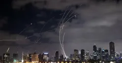 Viral Video Serangan Rudal Iran ke Israel Diedit Netizen Pakai Lagu Coldplay hingga OST Meteor Garden (Sumber: Instagram/moskharouf)