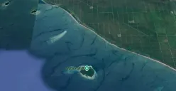 Pengalihan empat pulau Aceh menuai polemik. (Sumber: Google Maps 2025)