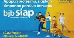 bjb siap program simpanan pensiun untuk investasi hari tua. (Sumber: Dok. bank bjb)
