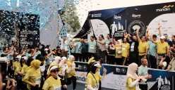 Bank Mandiri menggelar Mandiri Jogja Marathon (MJM) 2025 di kawasan heritage Candi Prambanan, Yogyakarta, Minggu, 22 Juni 2025. (Sumber: Dok. Mandiri)