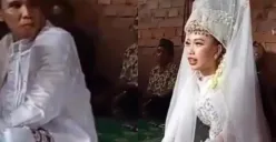 Seorang pengantin wanita viral minta cerai setalah beberapa detik sah. (Sumber: Instagram/@pembasmi.kehaluan.reall)