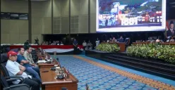 Ketua DPRD Provinsi DKI Jakarta menghadiri acara gladi bersih HUT ke 496 Kota Jakarta (Sumber: Dok. Sekretariat DPRD DKI)