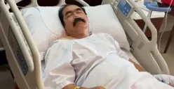 Suami Inul Daratista, Adam Suseno, dikabarkan terbaring di rumah sakit. (Sumber: TikTok/@sang mantan)