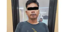 Tampang jambret spesialis dalam angkot usai ditangkap. (Sumber: Humas Polres Metro Jakarta Pusat)