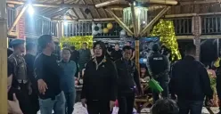 Petugas gabungan Polres Bogor dan Polsek Megamendung menggerebek acara LGBT di sebuah vila di kawasan Puncak, Kabupaten Bogor. (Sumber: Polsek Megamendung)