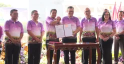 Bupati Tangerang Moch Maesyal Rasyid hadiri Program Nasional Jaksa Masuk Garda Desa oleh Jamintel Kejagung. (Sumber: Dok. Pemkab Tangerang)