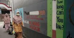 Ilustrasi kawasan bebas rokok. (Sumber: Poskota/Bilal Nugraha Ginanjar)