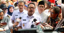 Wakil Gubernur Jakarta, Rano Karno saat acara JAKARTA KITA 2025 di kawasan Jakarta Selatan, Rabu, 25 Juni 2025. (Sumber: Kominfotik Jakarta)