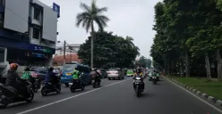 Kawasan Jalan Jenderal Sudirman, Kota Bogor, yang akan dilakukan penutupan unyuk helajaran HJB 543 dan Wayang Golek, Kamis, 26 Juni 2025. (Sumber: Poskota/Sekar Putri Andini)