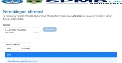 Link pengumuman hasil SPMB Sumbar 2025 (Sumber: SPMB Sumbar)