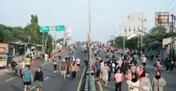 Suasana di acara car free day Depok. (Sumber: depok.go.id)