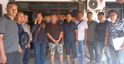 Suami yang melakukan KDRT terhadap seorang ibu muda di Bekasi Selatan akhirnya berhasil diamankan polisi. Pelaku berprofesi sebagai ojek online ini ditangkap di Boyolali, Jawa Tengah. (Sumber: Istimewa)
