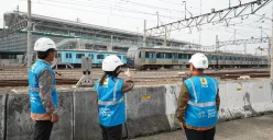 PLN senantiasa menghadirkan pasokan listrik yang andal guna mendukung operasional PT MRT Jakarta sebagai transportasi publik ramah lingkungan. (Sumber: Dok. PLN UID Jakarta Raya)