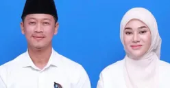 Potrait Clara Shinta dengan calon suami, Muhammad Alexander Assad. (Sumber: Instagram/@clarashintareal)