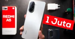 Rekomendasi HP murah 2025 harga Rp1 jutaan. (Sumber: YouTube/Gadgetin)