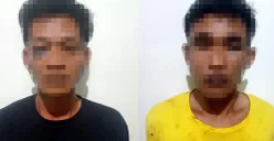 Dua pelaku berinisial AE 38 tahun dan J 27 tahun merupakan residivis berhasil diamankan Polres Metro Tangerang Kota usai melakukan curanmor pada Sabtu, 28 Juni 2025. (Sumber: Humas Polres Metro Tangerang Kota)