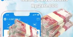 Cara mendapatkan saldo DANA Gratis dari aplikasi penghasil uang tanpa mengundang teman cair Rp210.000 masuk dompet elektronik (Sumber: Poskota/Syania Nurul Lita Baikuni)