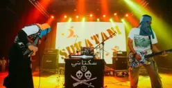 Potret band Sukatani yang buka suara terkait isu pemecatan sang vokalis sebagai guru. (Sumber: Instagram/@sukatani.band)