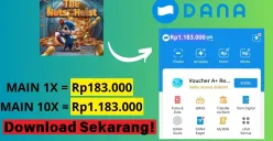 Dapat saldo DANA gratis Rp1,2 Juta dari aplikasi penghasil uang (Sumber: Poskota/Insan Sujadi)