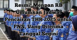 THR menjadi hak PNS yang terdiri dari gaji pokok, tunjangan keluarga, tunjangan pangan, dan tunjangan jabatan. (Sumber: Poskota/Yusuf Sidiq)