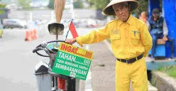 Sariban, pegiat lingkungan di Kota Bandung meninggal dunia. (Sumber: Dok. Diskominfo Kota Bandung)