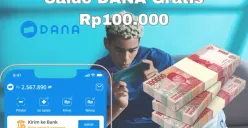 Cara Dapat Saldo DANA Gratis Tanpa Modal dari Aplikasi Penghasil Uang. (Sumber: Poskota/Syania Nurul Lita Baikuni)