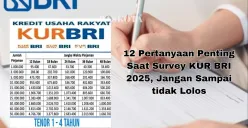 Persiapkan diri Anda dengan baik untuk menghadapi survey KUR BRI 2025. Jawab pertanyaan dengan jujur dan hindari kesalahan yang bisa membuat pengajuan Anda ditolak. (Sumber: Poskota/Yusuf Sidiq)