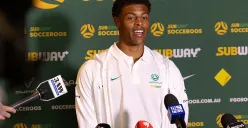 Striker Timnas Australia, Kusini Yengi siap diturunkan saat melawan Indonesia. (Sumber: socceroos.com.au)