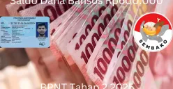 NIK e-KTP atas nama kamu berhasil lolos di DTSEN berhak terima saldo dana bansos Rp600.000 dari subsidi BPNT tahap 2 2025. (Sumber: Poskota/Gabriel Omar Batistuta)