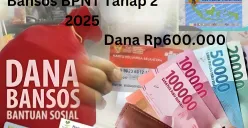 NIK KTP dan nama Anda terdaftar di DTSEN berhak terima dana senilai Rp600.000. (Sumber: Poskota/Gabriel Omar Batistuta)