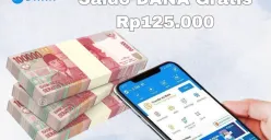 Cara klaim saldo DANA Gratis Rp125.000 langsung masuk dompet elektronik melalui fitur ini. (Sumber: Poskota/Syania Nurul Lita Baikuni)