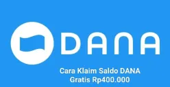 Cara klaim saldo DANA gratis Rp400.000 ke dompet elektronik sekarang. (Sumber: Poskota/Gabriel Omar Batistuta)