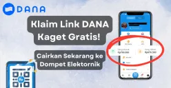 Cara mudah klaim saldo DANA kaget gratis hingga Rp200.000 ke akun dompet elektronik. (Sumber: Poskota/Aldi Harlanda Irawan)