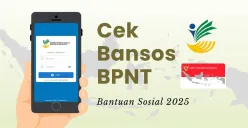 Informasi pengecekan bansos BPNT Kemensos 2025. (Sumber: Poskota/Della Amelia)