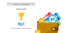 Dapatkan saldo DANA gratis Rp13.300 dari google, dengan cara mainkan aplikasi penghasil uang ini. (Canva)