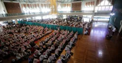 Pembinaan Kerohanian Pemkot Bandung di Masjid Al Ukhuwah, Rabu 5 Maret 2025, diikuti ratusan ASN. (Sumber: Dok. Diskominfo Kota Bandung)