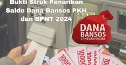 KPM PKH dan BPNT wajib menyimpan bukti struk penarikan saldo dana bansos, sebagai syarat pencairan tahap selanjutnya. (Sumber: Poskota/Syania Nurul Lita Baikuni)