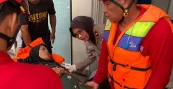 Polres Jakarta Timur mendirikan posko kesehatan gratis untuk masyarakat yang terdampak banjir. (Sumber: Dok. Polres Jakarta Timur)