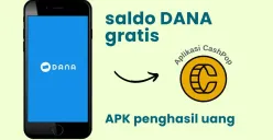 Tarik saldo DANA gratis Rp100.000 dari aplikasi penghasil uang CashPop. (Sumber: Poskota/Della Amelia)