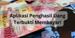 Aplikasi penghasil uang ini terbukti membayar hingga ratusan ribu rupiah. (Sumber: Poskota/Adam Taqwa Ganefin)