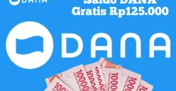 Cara klaim saldo DANA Gratis Rp125.000 melalui tautan khusus langsung masuk dompet elektronik. (Sumber: Poskota/Syania Nurul Lita Baikuni)