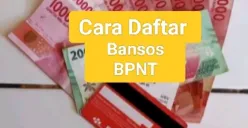 Cara daftar bansos BPNT 2025. (Sumber: Poskota/Santi Santika)